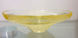 Czech special glass bowl 23 cm x 13.5 cm, kg,