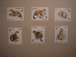 Poland - fauna, protected animals 1984