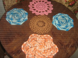 Charming hand-crocheted tablecloths in one