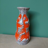 Ingyenes szállítással Erdélyi István retro fat lava kerámia váza