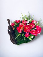 Bogyó Csiga Virágkosár / Asztaldísz