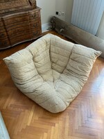 Togo corner sofa, reupholstered