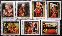S3301-7 / 1979 Festmények - Albrecht Dürer bélyegsor postatiszta