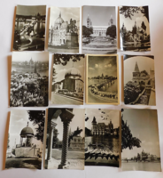 Régi képeslapok - Budapest (1957-62) - 12 darab