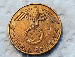 5 Reichspfennig 1938 E. Németország