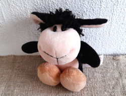 Retro plush figure - black sheep -