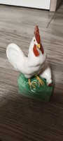Zsolnay porcelain rooster old, damaged