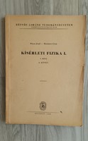 Kézirat!Kísérlet fizika 1.Pócza Jenő-Bainter Géza.