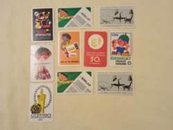 Card calendar 1967-09 in one