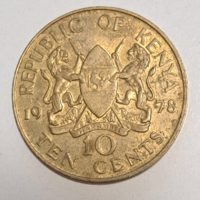 Kenya mzee jomo kenyatta 10 cents 1978 (87)