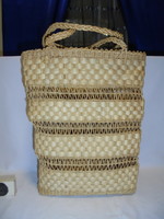Woven bag, shopping or beach bag