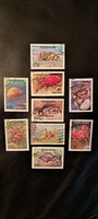 Tanzania crabs stamps stamped b/1/4