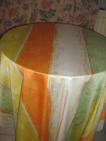 Huge tablecloth with beautiful colors is new