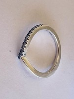 Original swarovski silver ring
