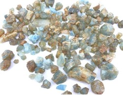 Aquamarine berly from Namibia - unpolished - 100g