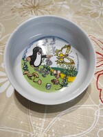 Small mole children's bowl from Zsolna