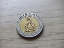 5    Shilling       1997     Kenya