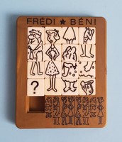 Frédi and Beni logic puzzle patience game