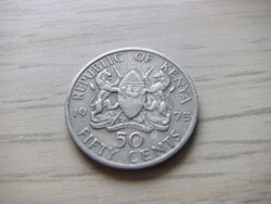 50 Cents 1973 Kenya
