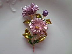 Daisy flower bouquet bijou brooch