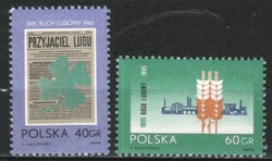 Postal clean Polish 0108 mi 1585-1586 EUR 0.50