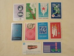 Card calendar 1968-11 in one