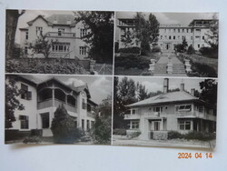 Old postcard: Balatonalmádi, details (1961)