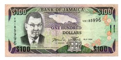 100  Dollár   2004     Jamaica