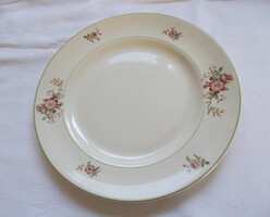 T' molentje wild rose pattern plate, ekrü decorative plate