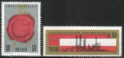 Postal clean Polish 0109 mi 1580-1581 EUR 0.50