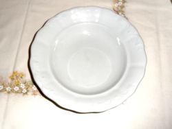Old Zsolnay porcelain deep plate
