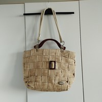 Retro branded handmade women's bag