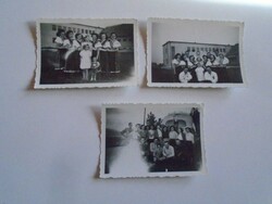 D202055   Régi fotók    - TATA  1953  3  db