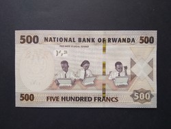 Rwanda 500 francs 2019 unc