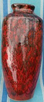Pesthidegkút, retro vase, cs. M. Marked, 30 cm high