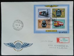 Ff3353a-d / 1979 100 years old Gyesev block ran on fdc