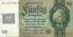 50 reichsmark 1933 / 1948 Németország NDK felülbélyegzett Ritka