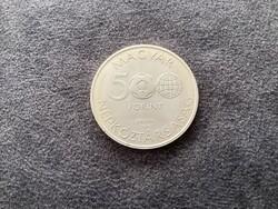 Football World Cup Mexico, - silver HUF 500 commemorative coin 1986.