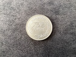 25 éves a Vadvédelmi Alap , - Ezüst 500 Forint Emlékérme 1988 .