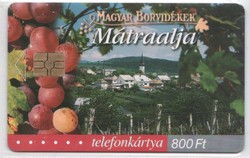 Magyar telefonkártya 1173  2003 Mátralja GEM 7   100.000 Db