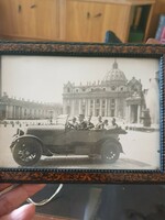 Old photo in a frame