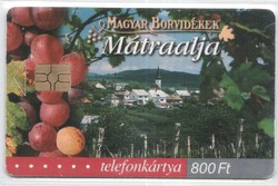 Magyar telefonkártya 1156  2003 Mátraalja GEM 7   100.000 Db