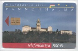 Magyar telefonkártya 1181  1999 Pannonhalma GEM 7   300.000 Db
