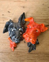Schnauzer wall ceramic, dog