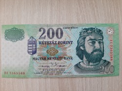 200 HUF banknote fc series 2001 crisp banknote unc