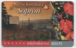 Magyar telefonkártya 1158  2002 Sopron Orga   30.000 Db