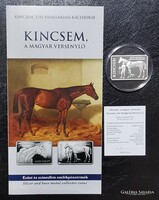 2024-I treasure a 15,000 HUF face value silver commemorative coin certificate and an information sheet are also included!
