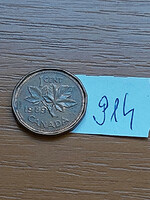 Canada 1 cent 1989 ii. Queen Elizabeth, bronze 914