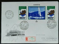 Ff2936 / 1974 European Security and Cooperation Conference ii. Block ran on fdc