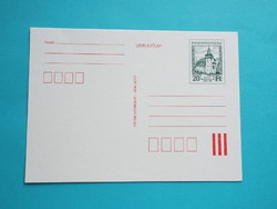 Postcard with price tag (13) - 1998. Reformed church in Boldva